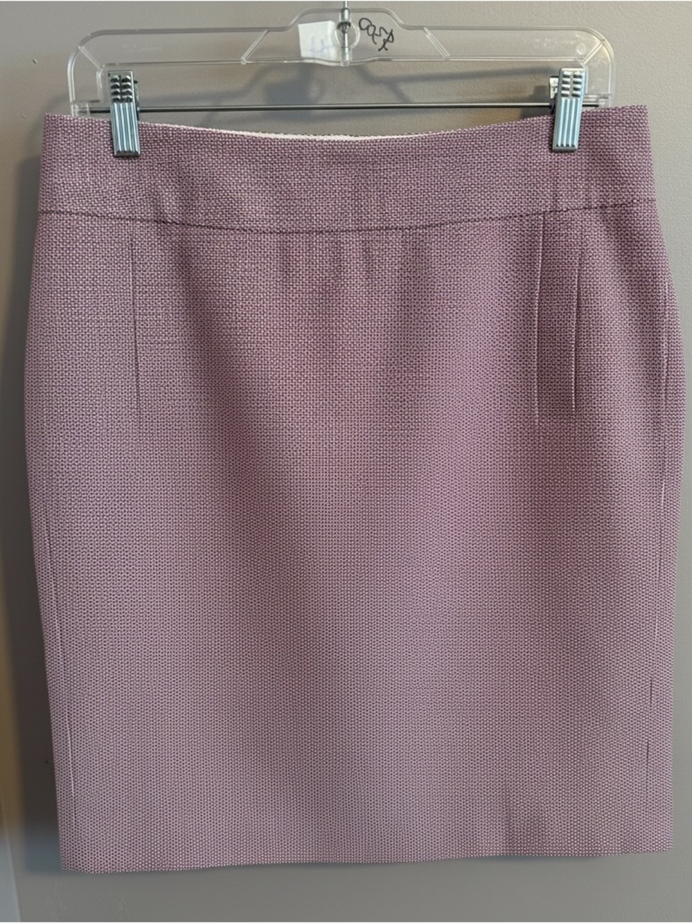 Banana Republic Pink Tweed Pencil Skirt 8
Office business